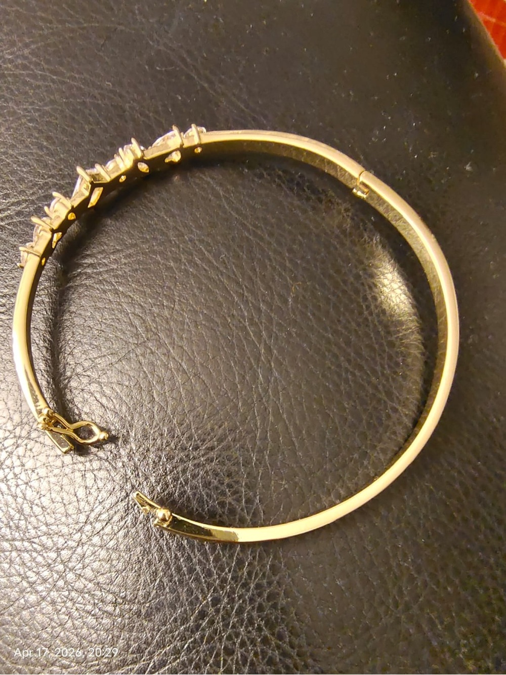 NWOT bundles of Adornia Bamboo Textured Cuff Bracelet & Nordstrom Cubic Zirconia - Picture 5 of 5